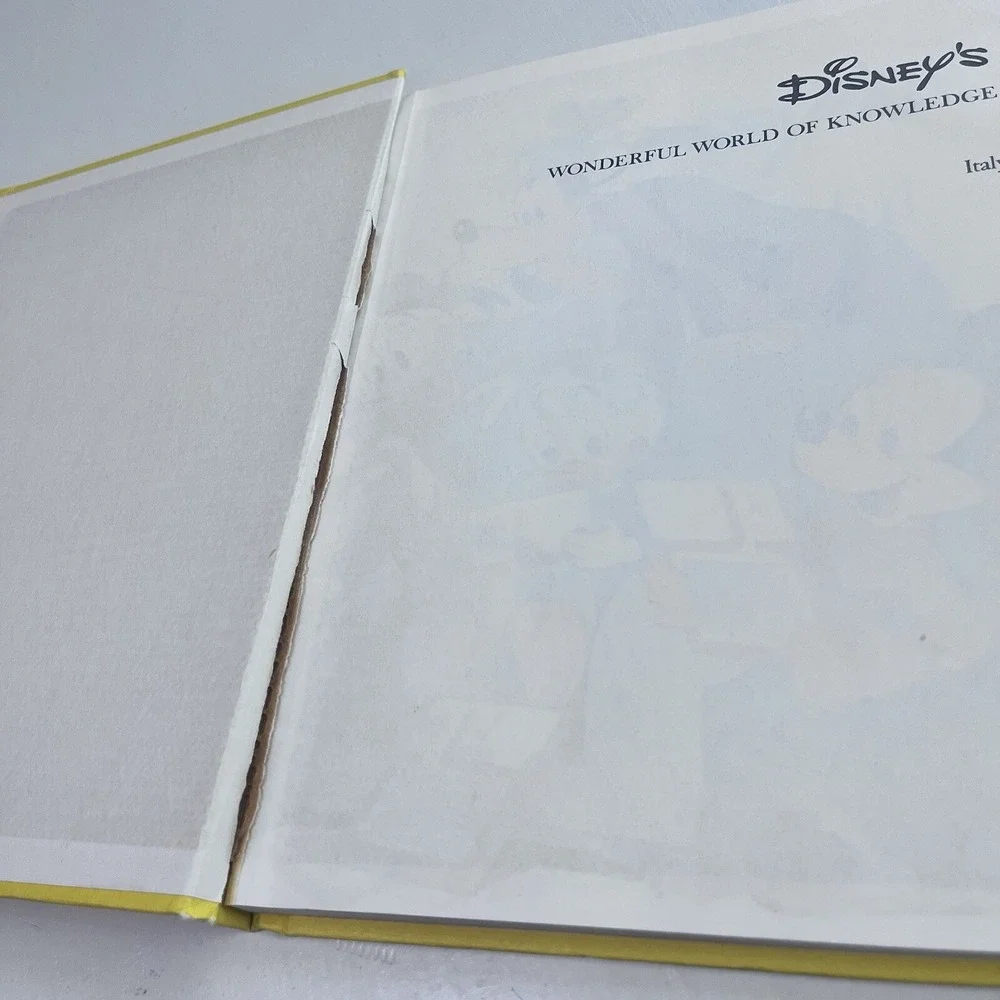 21 Disney WONDERFUL WORLD OF KNOWLEDGE Book Lot Collectors Edition Homeschool‎